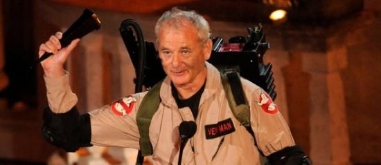 Bill Murray as Ghostbuster at Scream 2010