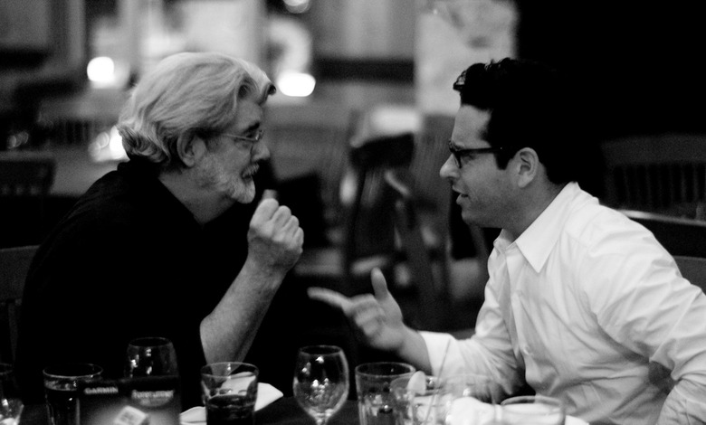 George Lucas and JJ Abrams