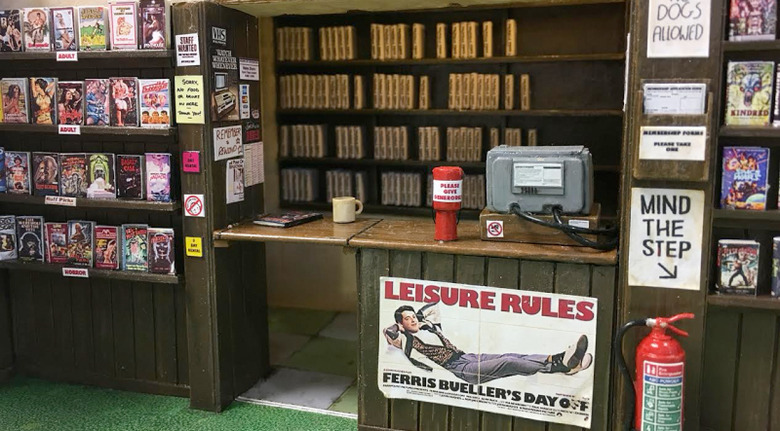 Miniature Video Store Replica