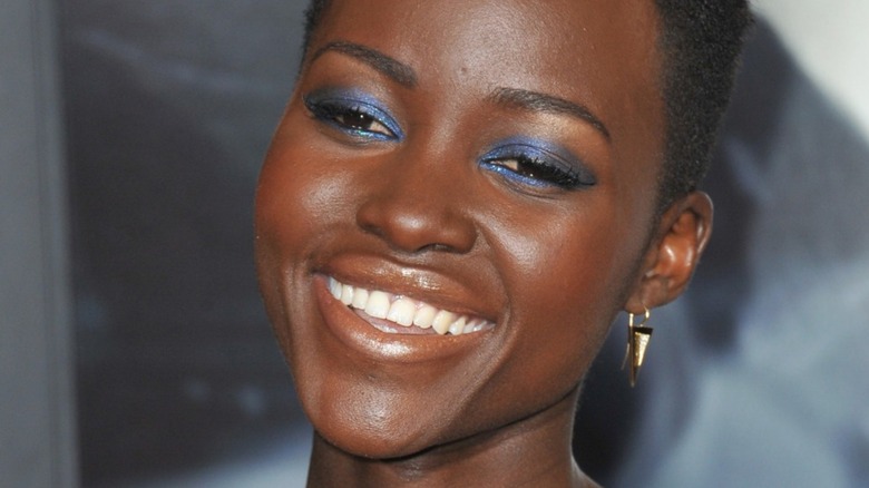 Lupita Nyong'o smiling 