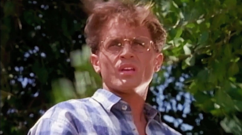 Billy looking concerned in Mighty Morphin Power Rangers