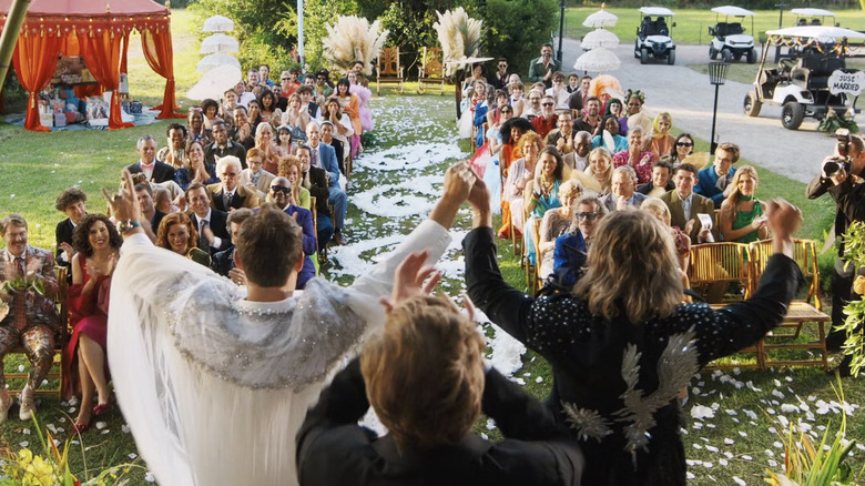 Kelvin and Keefe get married on The Righteous Gemstones