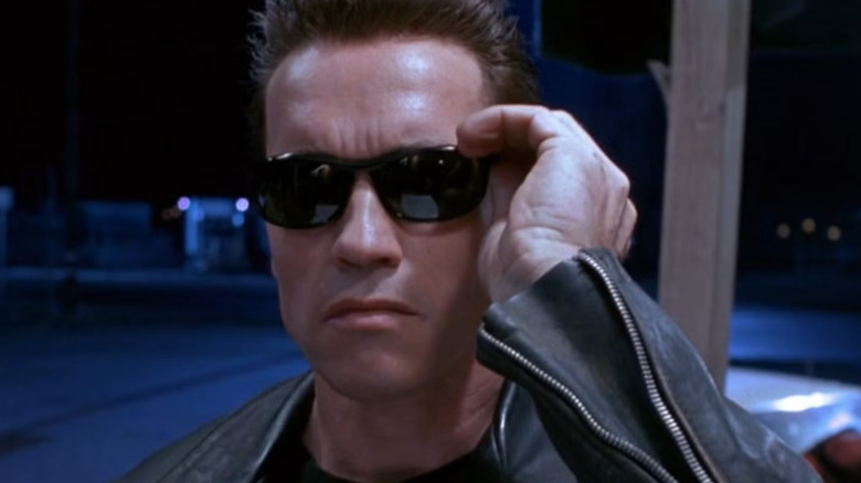 The T-800 gets some cool shades in Terminator 2: Judgment Day