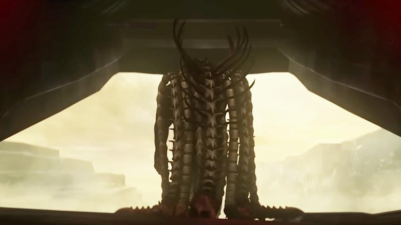 The warlords come out of his ship on the predator: the killer of the killers