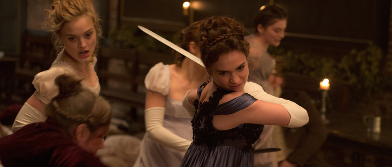 Pride and Prejudice and Zombies clips