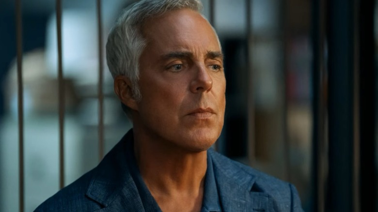 Harry Bosch (Titus Welliver) from Bosch looking stern