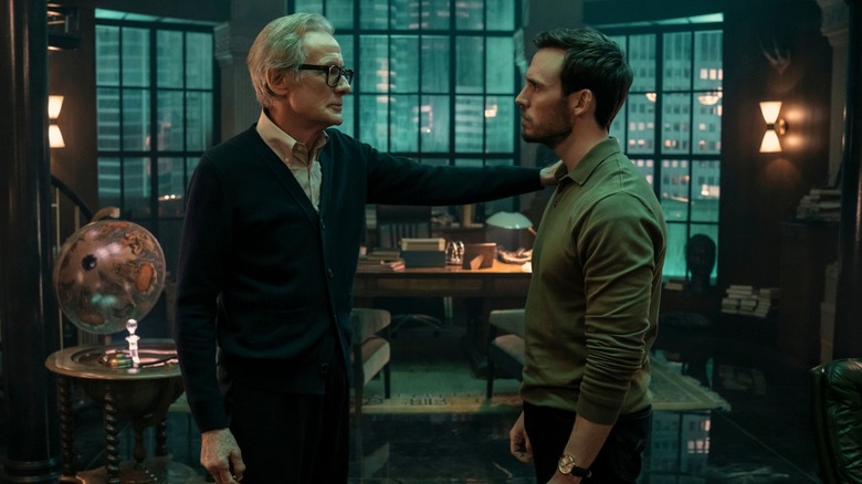 Joel's father, Jonathan, suddenly appears and starts speaking in riddles in Lazarus