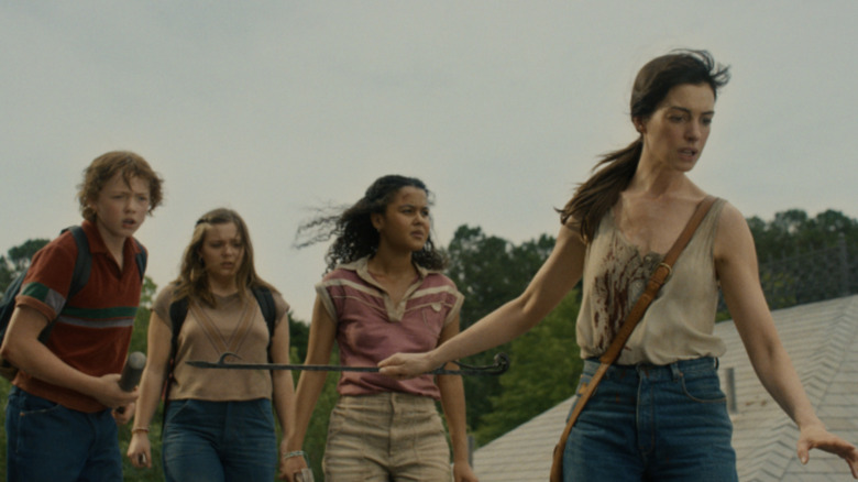Denise leads Brian, Audrey, and Jeanette to safety in The End of Oak Street
