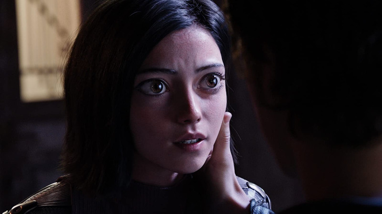 Rosa Salazar in Alita: Battle Angel