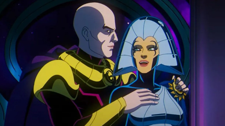 Professor X and Lilandra X-Men 97