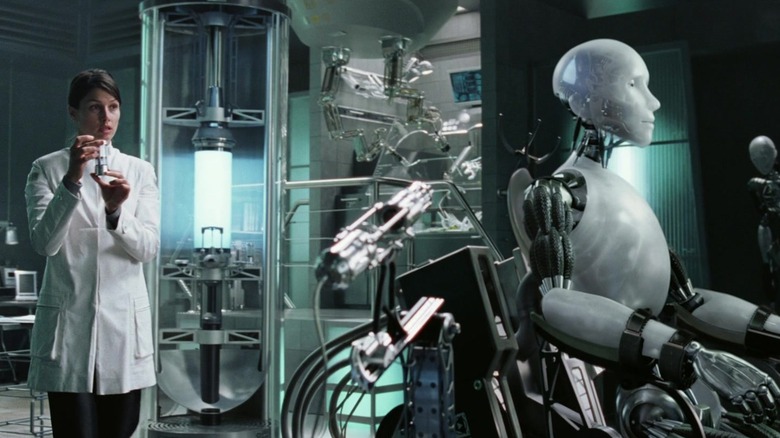 डॉ. कॅल्विन I, Robot मधील रोबोटशी छेडछाड करणार आहेत