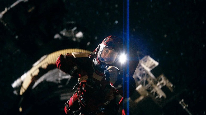 Ryland Grace in space in Project Hail Mary
