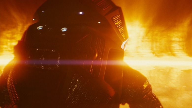 Een astronaut nadert de zon in Sunshine