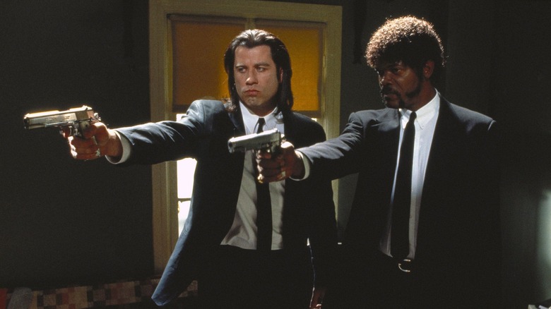 Samuel L. Jackson and John Travolta in Pulp Fiction 