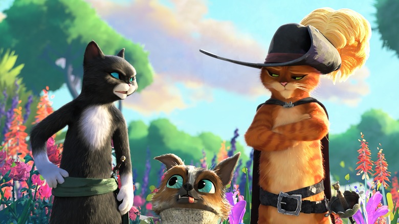 The main characters in Puss in Boots: The Last Wish 