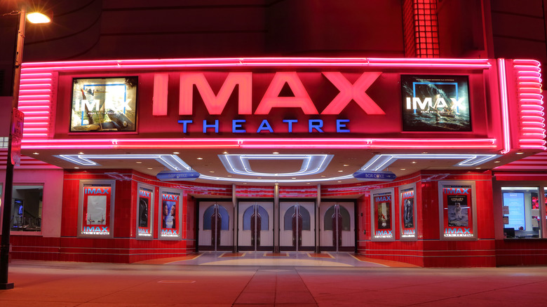IMAX theater front exterior
