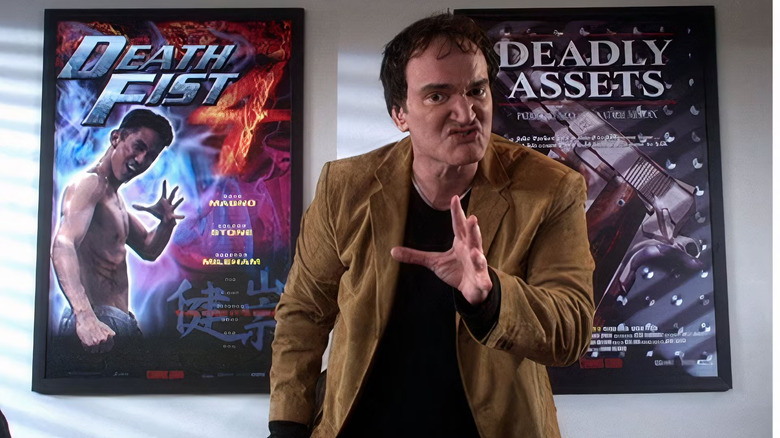 Quentin Tarantino pitching an action movie in The Muppets' Wizard of Oz