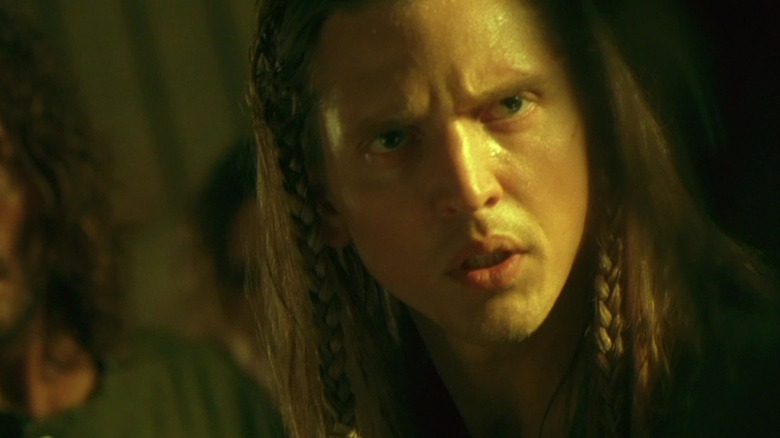Jonnie Goodboy Tyler de Barry Pepper est vu en gros plan dans Battlefield Earth