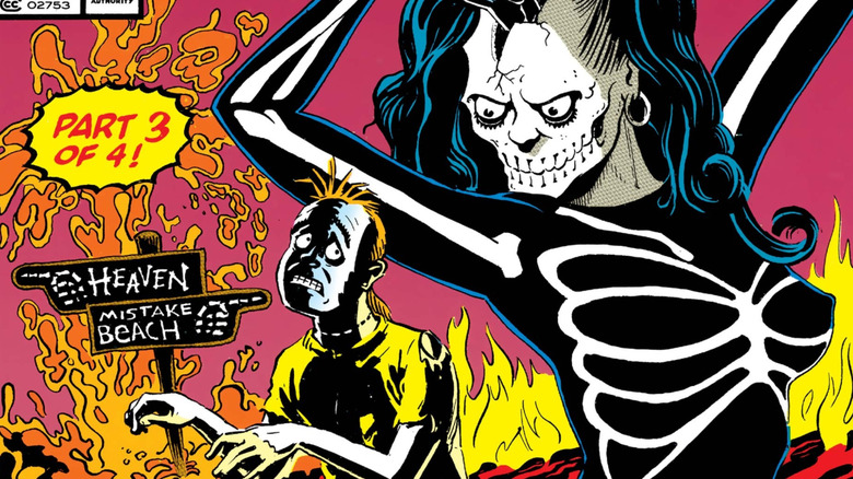 De cover van Mort the Dead Teenager #3