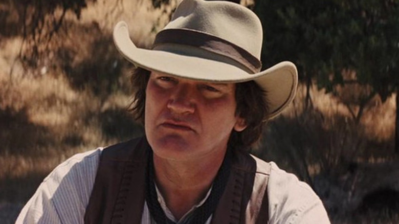 Quentin Tarantino cameos in his own film, Django Unchained (2012)