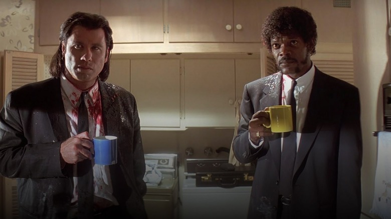 John Travolta and Samuel L. Jackson in Pulp Fiction