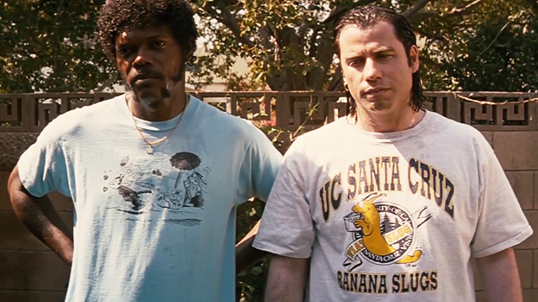 John Travolta and Samuel L. Jackson in Pulp Fiction