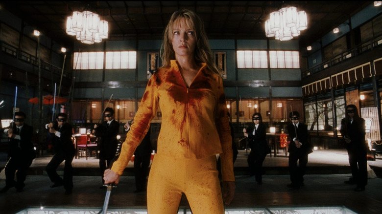 Kill Bill: Vol. 1, Beatrix waiting to fight the Crazy 88