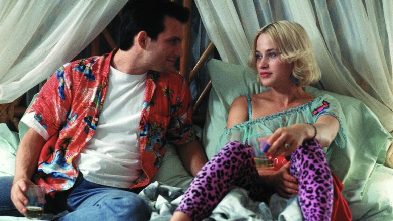 Christian Slater and Patricia Arquette in True Romance