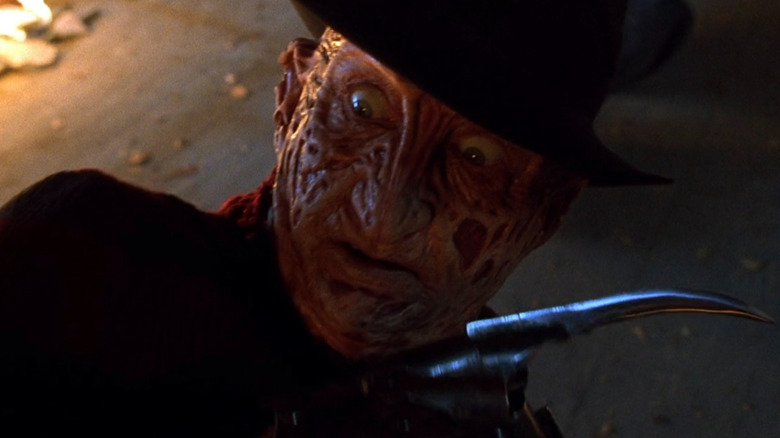 Freddy Krueger looks confused in Freddy Vs. Jason