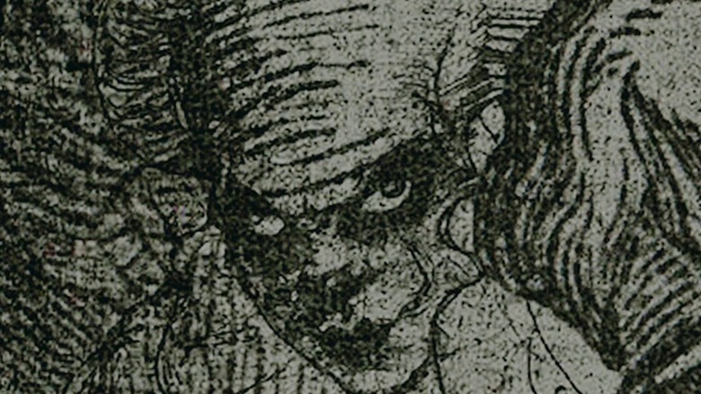 old drawing of Pennywise