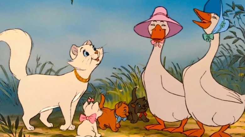 The Aristocats and the Geese