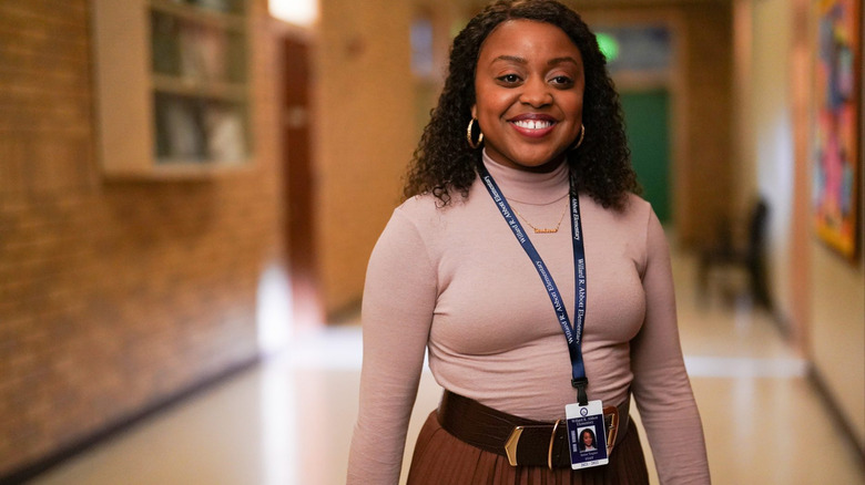 Quinta Brunson in Abbott Elementary