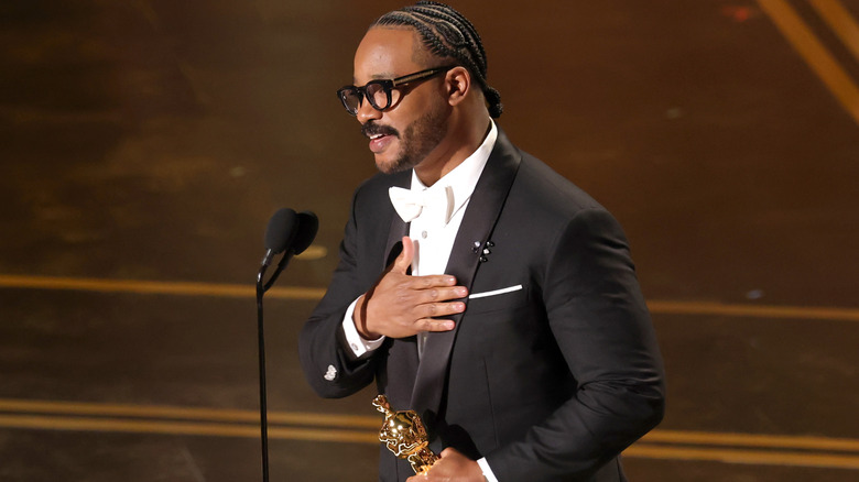 Ryan Coogler making his Oscars speech