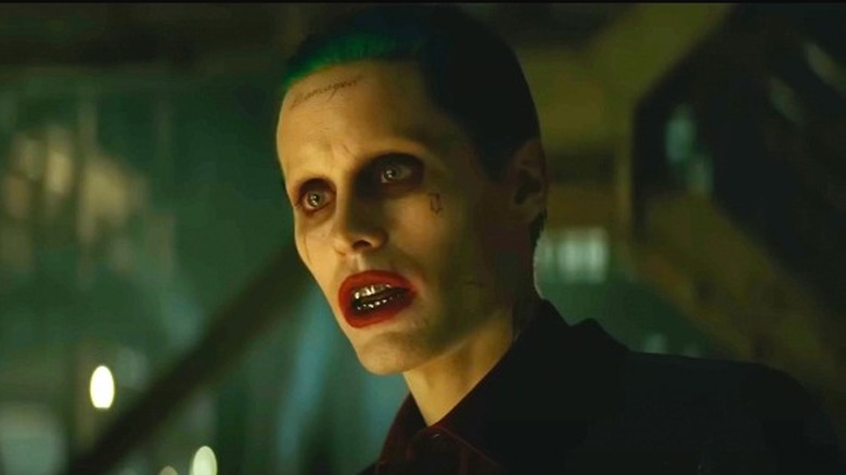 Joker looks vexed