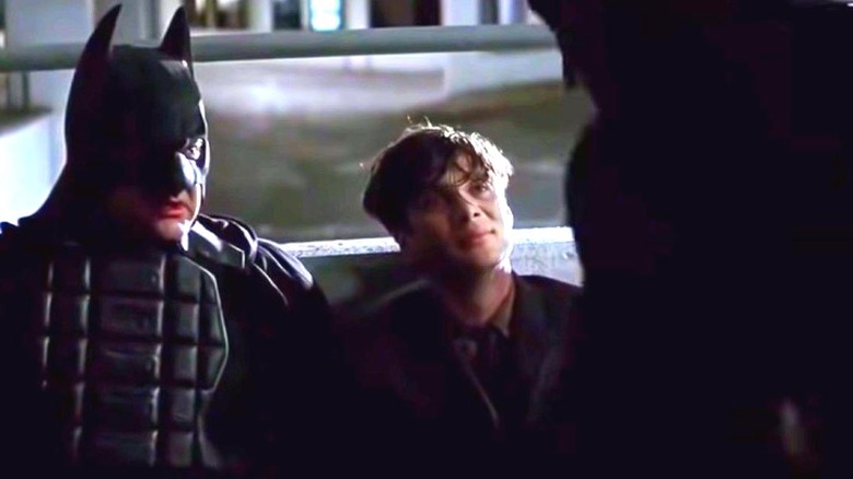 Batman impersonator with Scarecrow