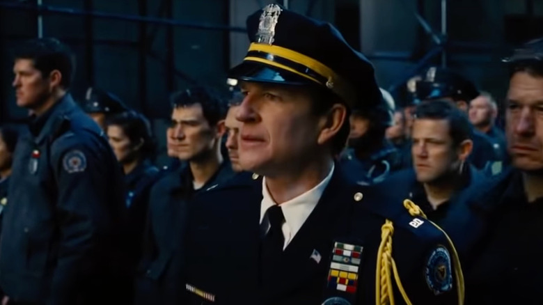 Foley with a bunch of cops