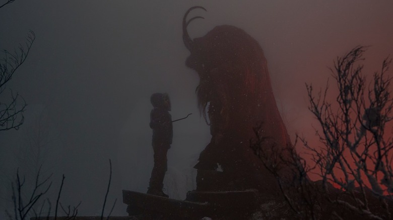Max faces off with Krampus
