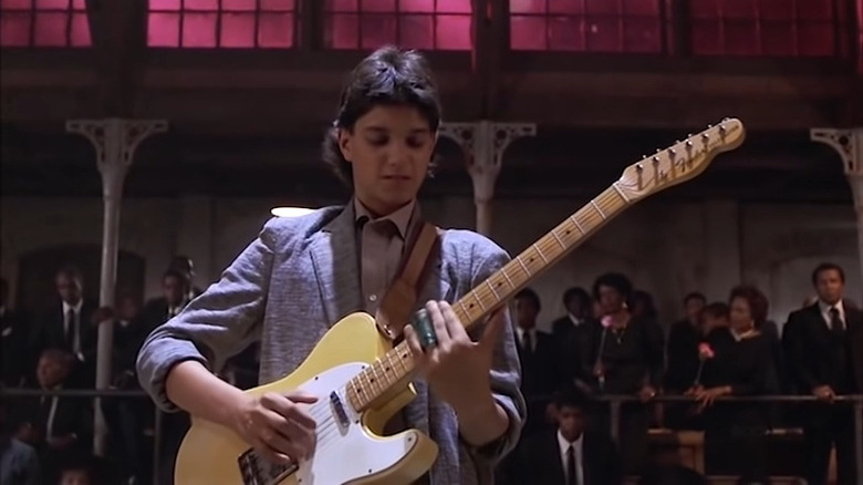 Ralph Macchio in Crossroads (from clip: https://www.youtube.com/watch?v=CqdL36VKbMQ0