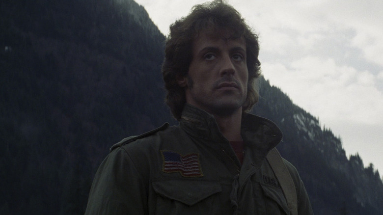 Sylvester Stallone in "First Blood" 
