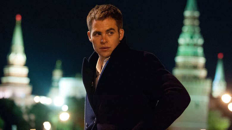 Chris Pine in Russia