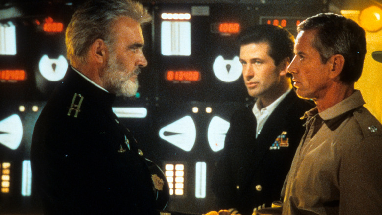 Alec Baldwin watches Sean Connery