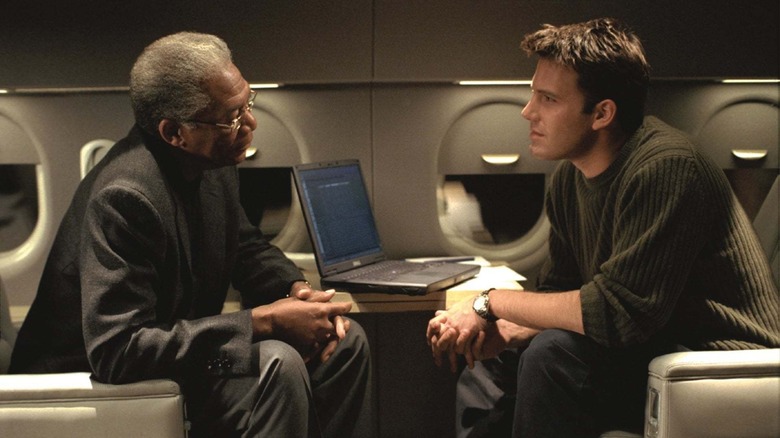 Morgan Freeman and Ben Affleck