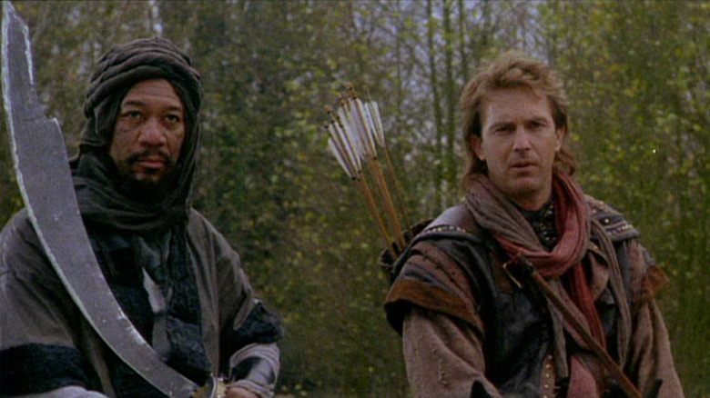 Morgan Freeman Kevin Costner prepare for battle