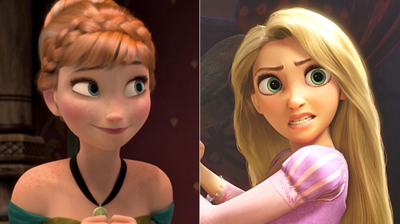 Ana and Rapunzel