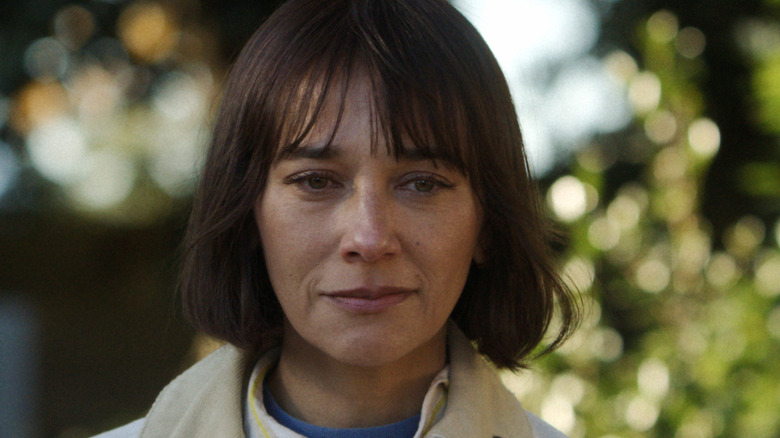 Rashida Jones as Suzie Sakamoto looking thoughtful on Sunny