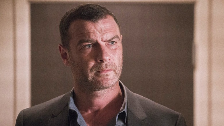 Ray Donovan staring pensively