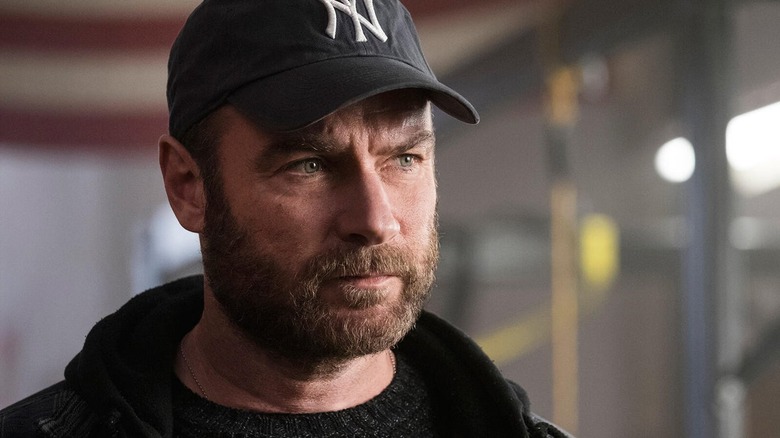 Ray Donovan staring pensively