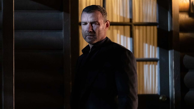 Ray Donovan staring pensively