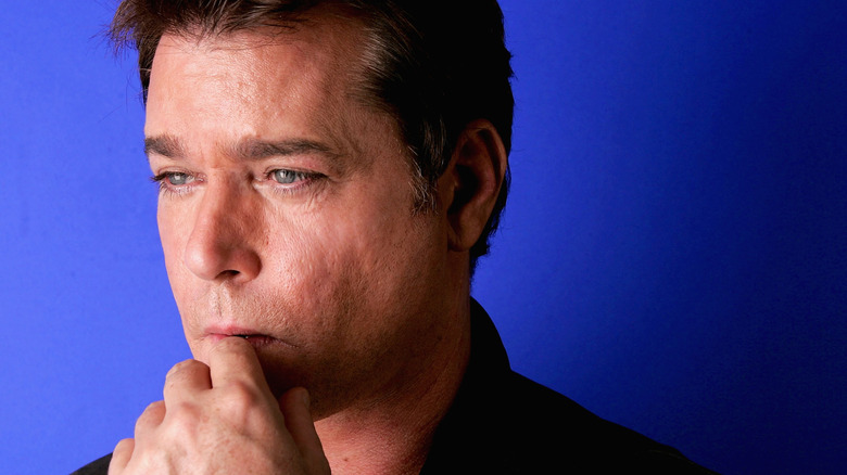 Ray Liotta looking pensive