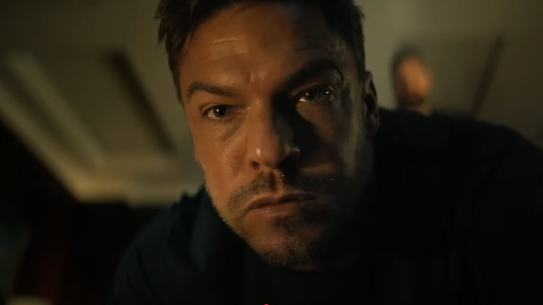 Jack Reacher looking shocked on Reacher